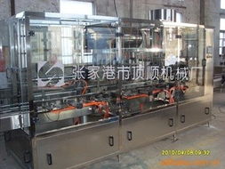 張家港市頂順機械廠 灌裝機械產品列表
